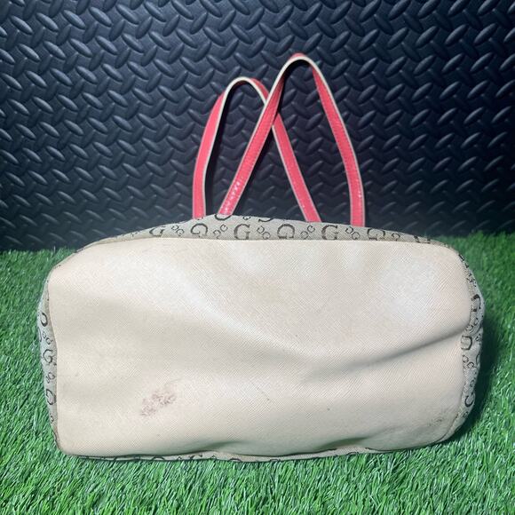Guess Cream Pink Tote Bag Medium Size - Picture 4 of 5